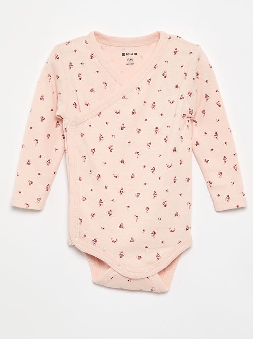 Pack of 5 printed cotton bodysuits - Kiabi