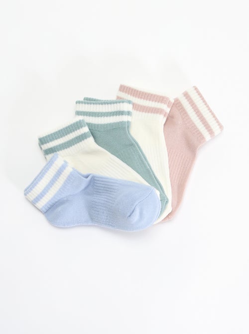 Pack of 5 Sports Socks - Kiabi
