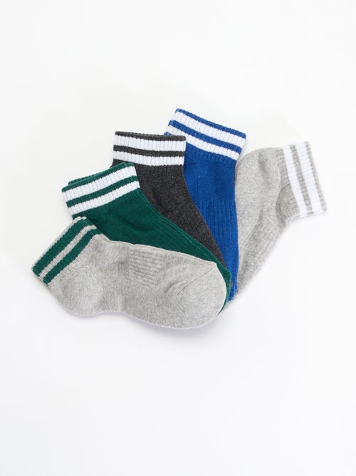 Pack of 5 Sports Socks - Kiabi