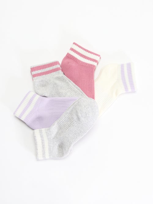 Pack of 5 Sports Socks - Kiabi
