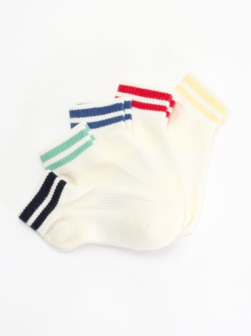 Pack of 5 Sports Socks - Kiabi