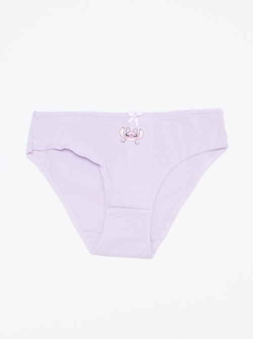 Pack of 5 "Stitch" Briefs - Kiabi