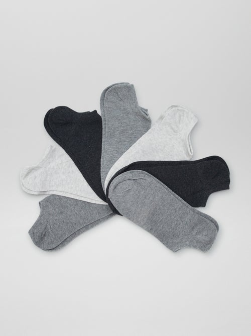 Pack of 7 Invisible Socks - Kiabi