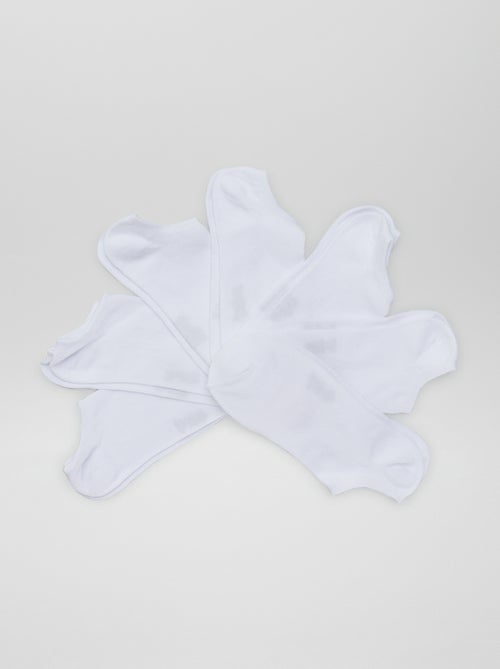 Pack of 7 Invisible Socks - Kiabi