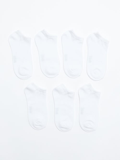 Pack of 7 invisible socks - Kiabi