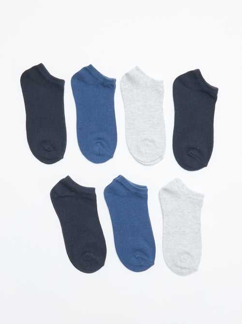 Pack of 7 pairs of invisible socks - Kiabi
