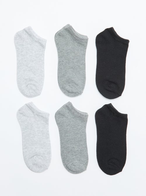 Pack of 7 pairs of invisible socks - Kiabi