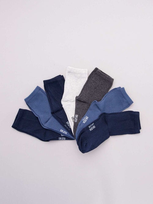 Pack of 7 pairs of socks - Kiabi