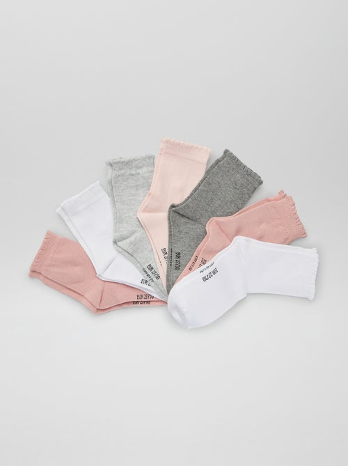 Pack of 7 pairs of socks - Kiabi