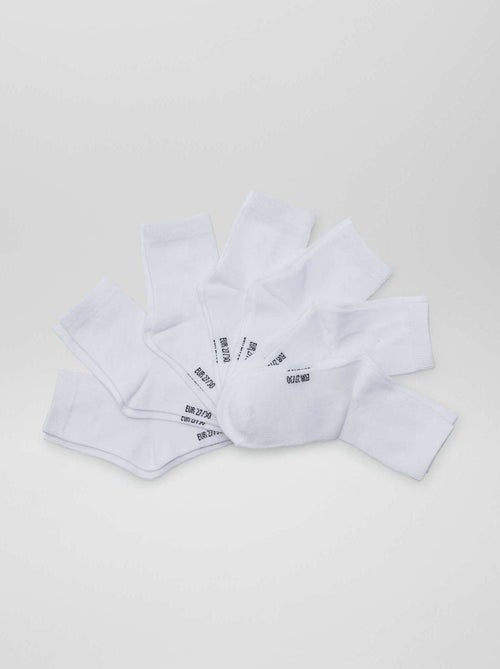 Pack of 7 pairs of socks - Kiabi