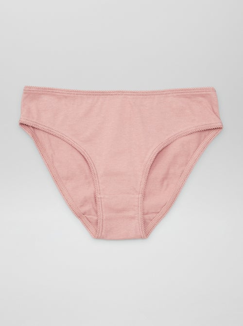 Pack of 7 plain briefs - Kiabi