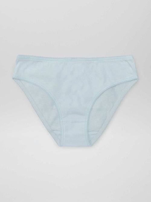 Pack of 7 plain briefs - Kiabi