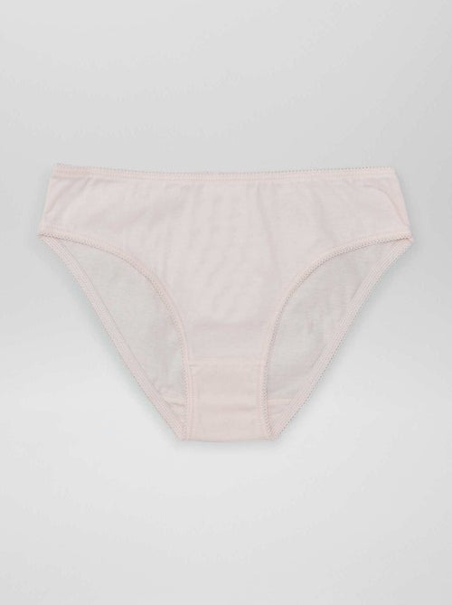 Pack of 7 plain briefs - Kiabi