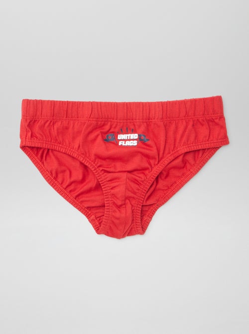 Pack of 7 Printed Briefs - Kiabi