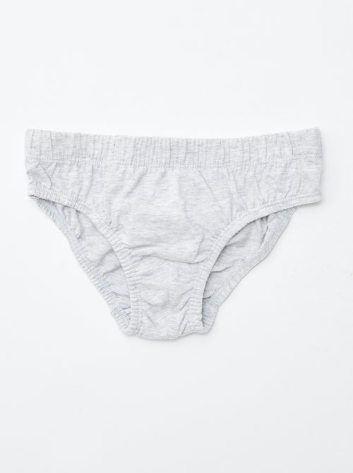 Pack of 7 Printed Briefs - Kiabi