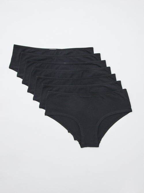 Pack of 7 Shorty Briefs - Kiabi