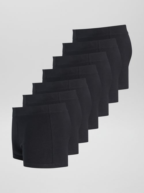 Pack of 7 Stretch Boxers - Kiabi