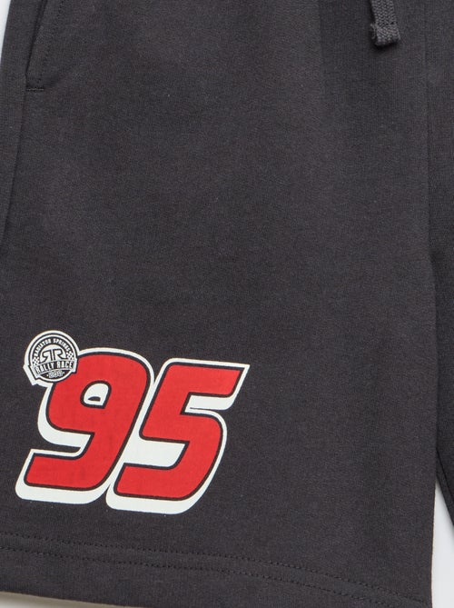Pack of 'Cars' Fleece Bermuda Shorts - Kiabi