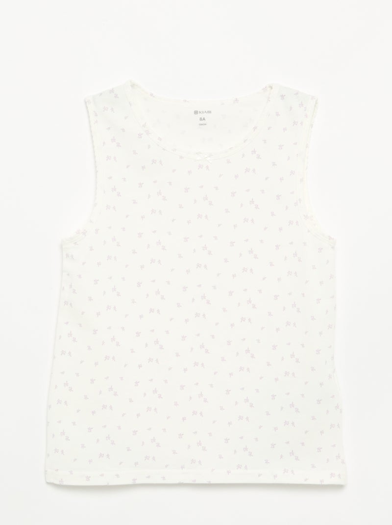 Pack of Wide-Strap Tank Tops Green - Kiabi