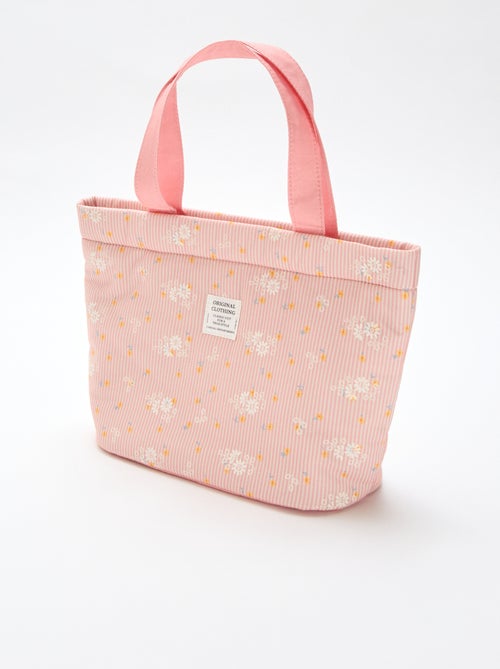 Padded Canvas Tote Bag - Kiabi