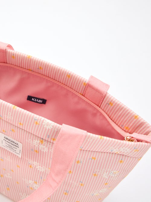 Padded Canvas Tote Bag - Kiabi