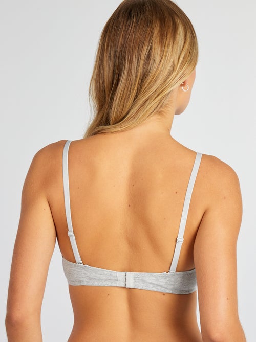 Padded Cotton Bra - Kiabi