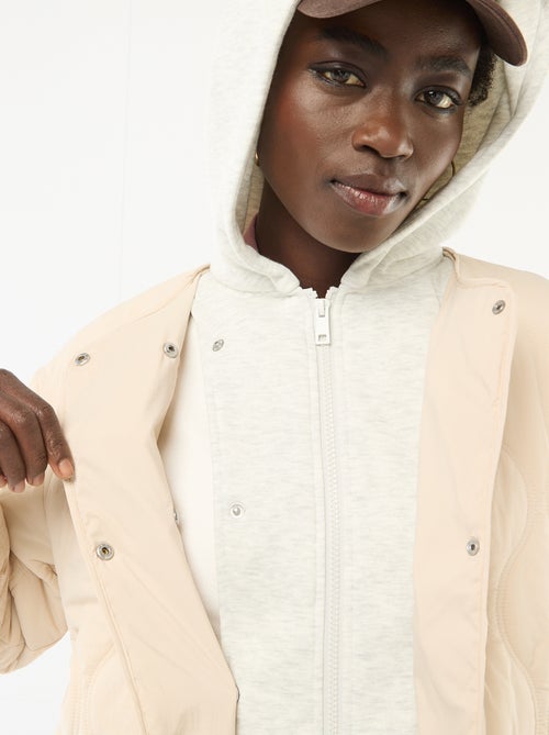 Padded Jacket with Removable Bib - Kiabi