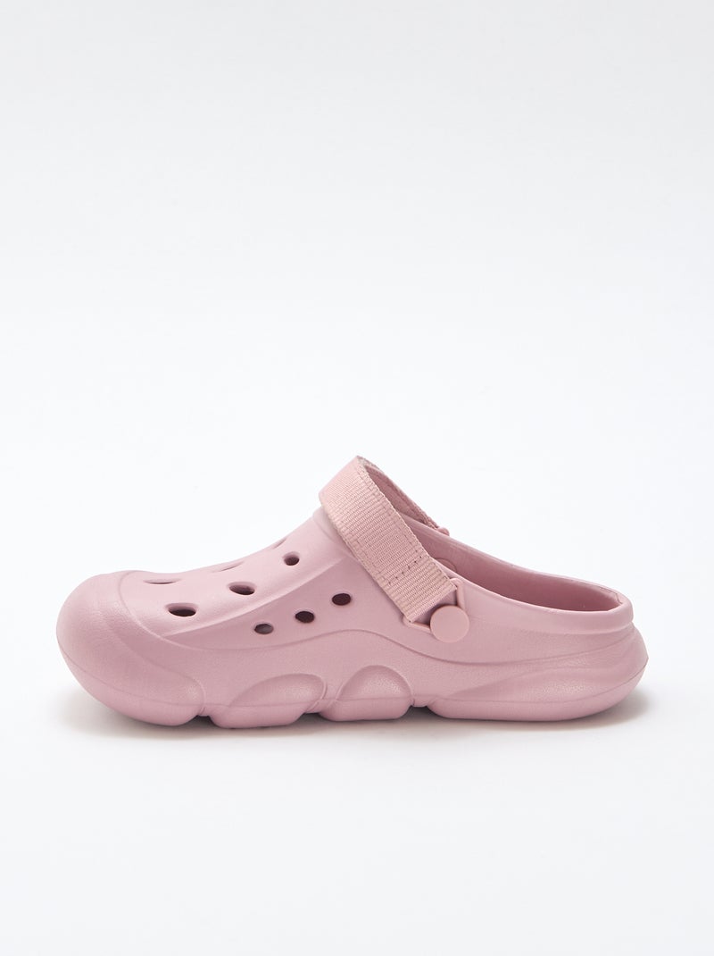 Paio di ciabatte da spiaggia chiuse Rosa - Kiabi