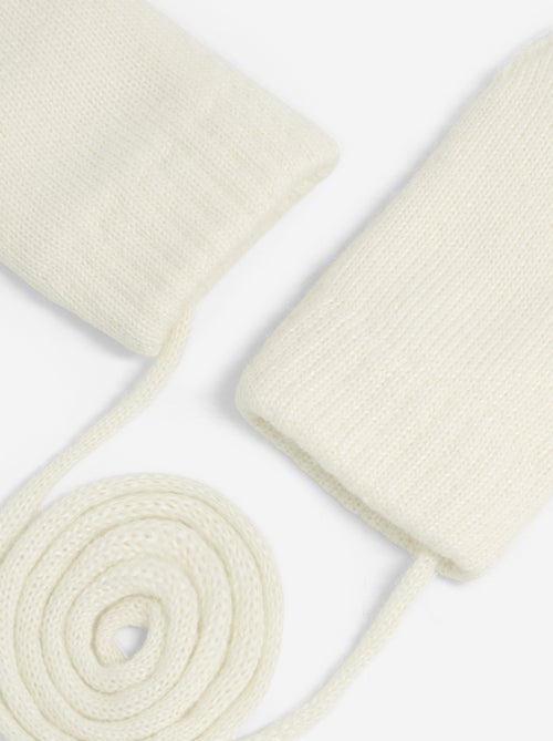 Paio di moffole con laccetto - Kiabi