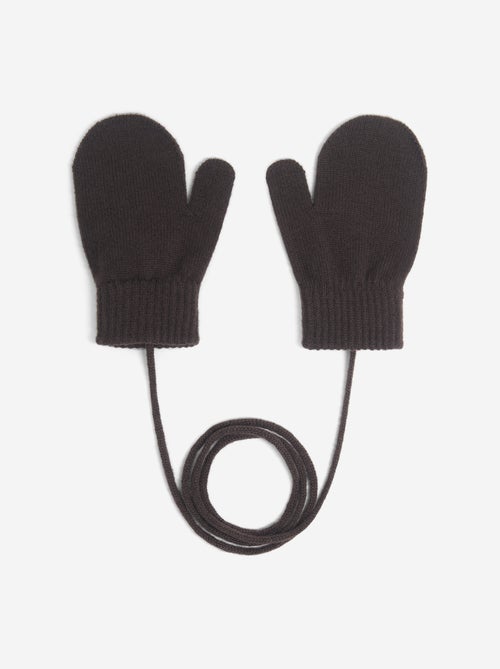 Pair of Mittens with Connecting Cord - Kiabi