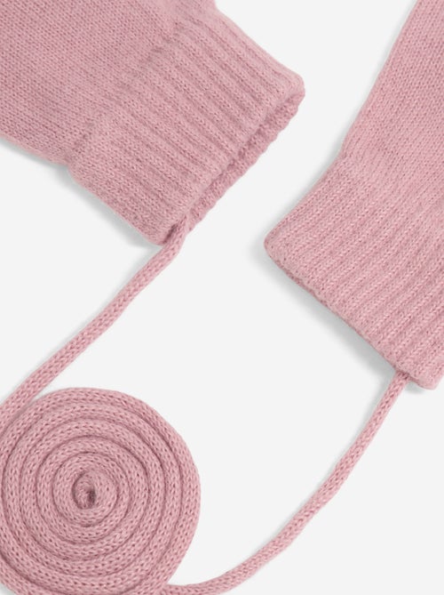 Pair of Mittens with Connecting Cord - Kiabi Pair of Mittens with Connecting Cord - Kiabi