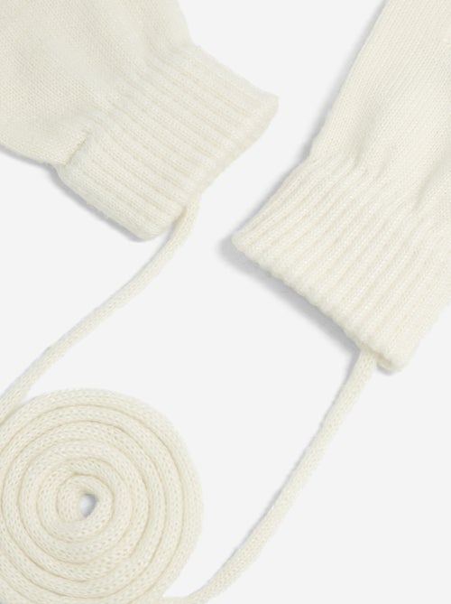 Pair of Mittens with Connecting Cord - Kiabi