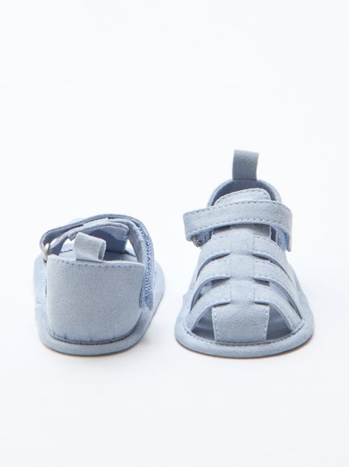 Pair of sandals with hook and loop fasteners - Kiabi