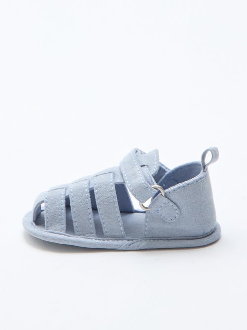 Pair of sandals with hook and loop fasteners - Kiabi