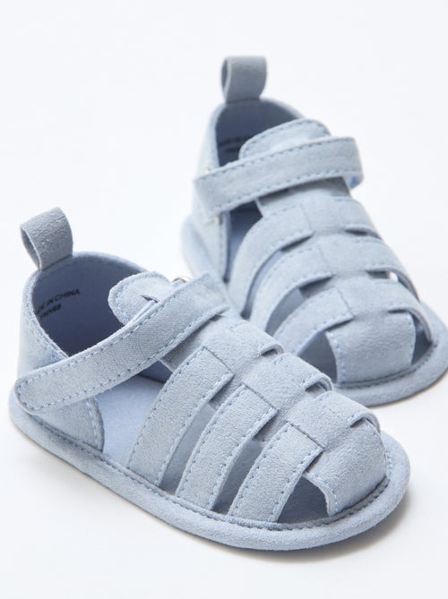Pair of sandals with hook and loop fasteners - Kiabi