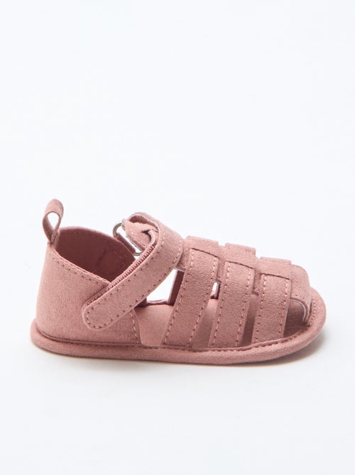 Pair of sandals with hook and loop fasteners - Kiabi