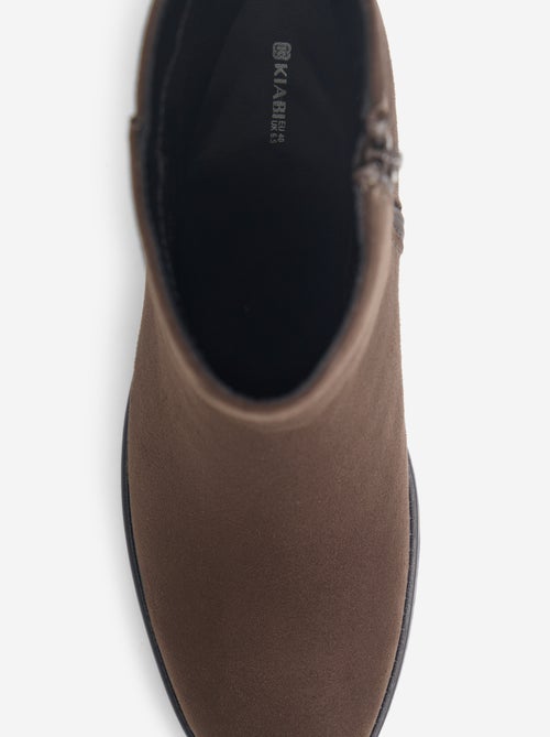 Paire de boots à talon - Kiabi