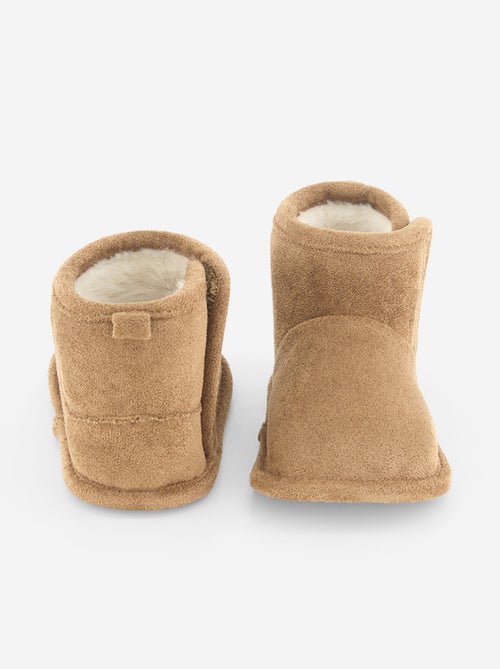 Paire de boots fourrées - Kiabi Paire de boots fourrées - Kiabi