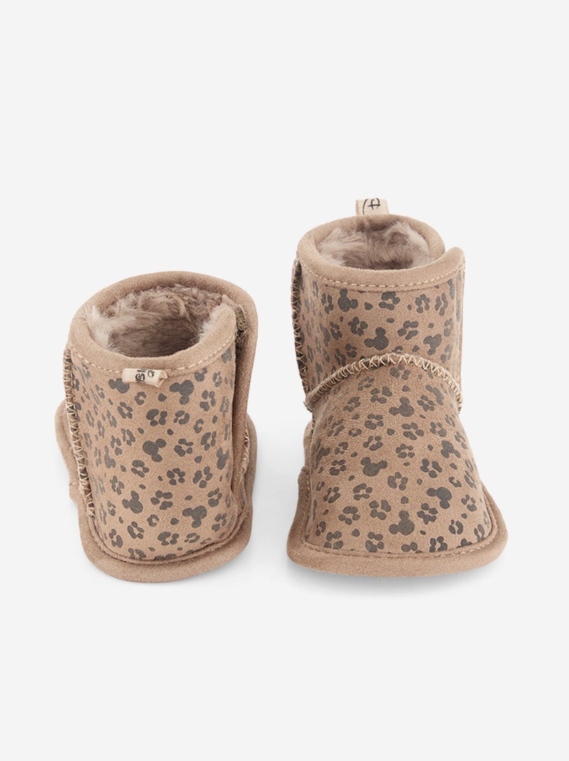 Paire de bottes fourrées 'Disney' Marron - Kiabi