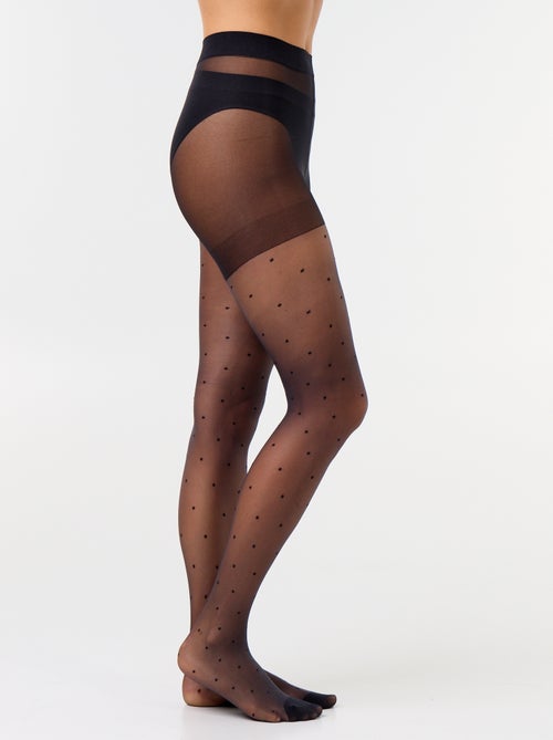 Paire de collants Ă pois - Kiabi Paire de collants Ă pois - Kiabi
