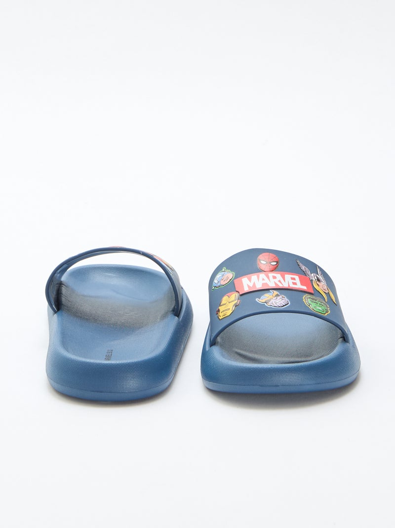 Paire de mules animées 'Marvel' 'Avengers' Noir - Kiabi