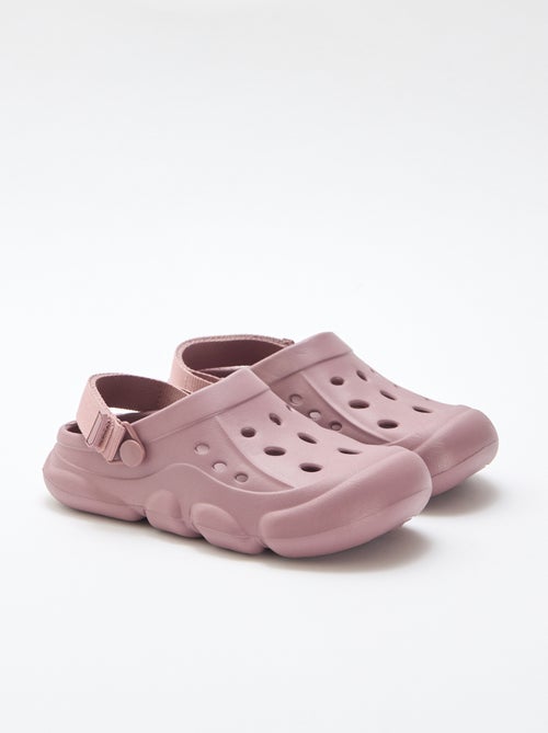 Paire de mules de plage fermées - Kiabi