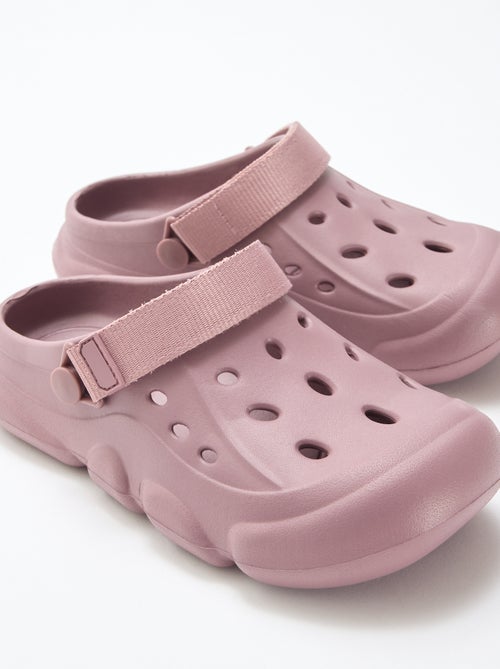 Paire de mules de plage fermées - Kiabi