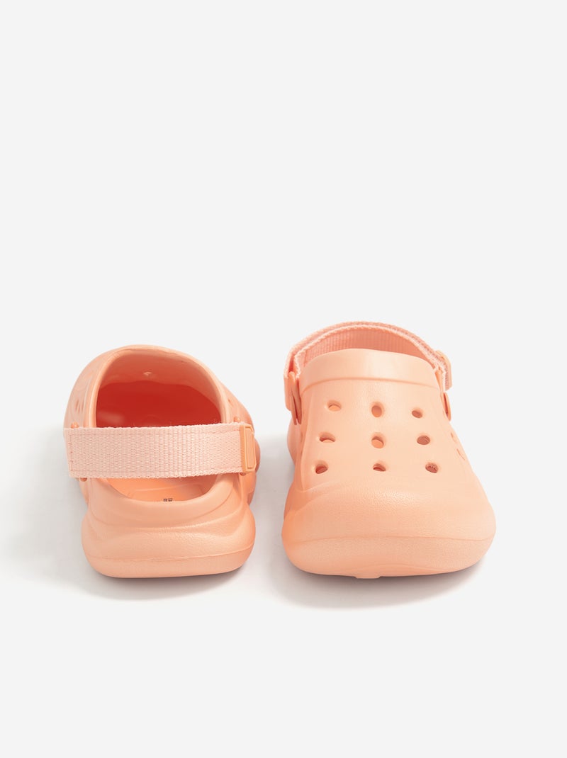Paire de mules de plage Orange - Kiabi