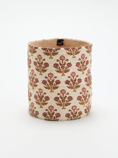 Panier de rangement en jute- Kiabi Home - Kiabi