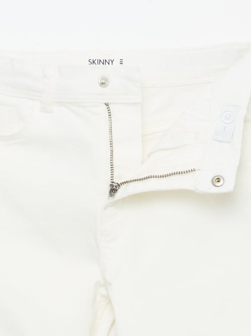 Pantacourt en jean avec franges - Kiabi