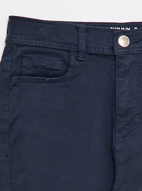 Pantacourt en jean avec franges - Kiabi