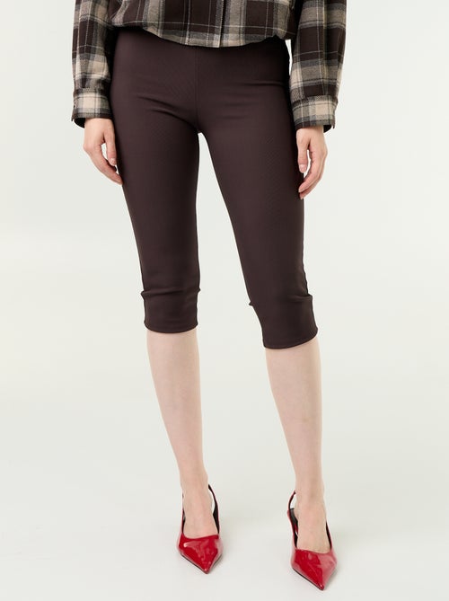 Pantacourt in maglia stretch - Kiabi Pantacourt in maglia stretch - Kiabi