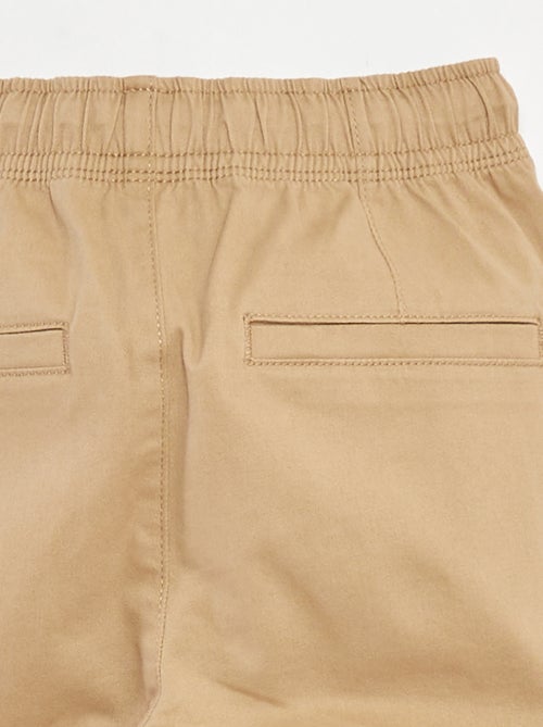 Pantalon avec poches et taille ajustable - Kiabi