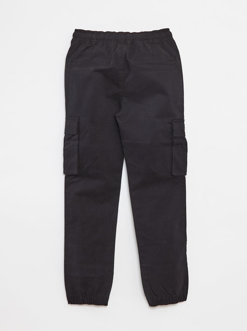 Pantalon avec poches et taille ajustable - Kiabi